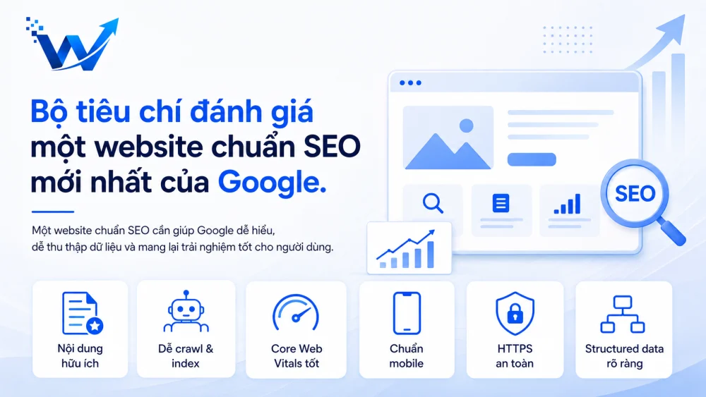 Bộ tiêu chí đánh giá một website chuẩn SEO mới nhất của Google.