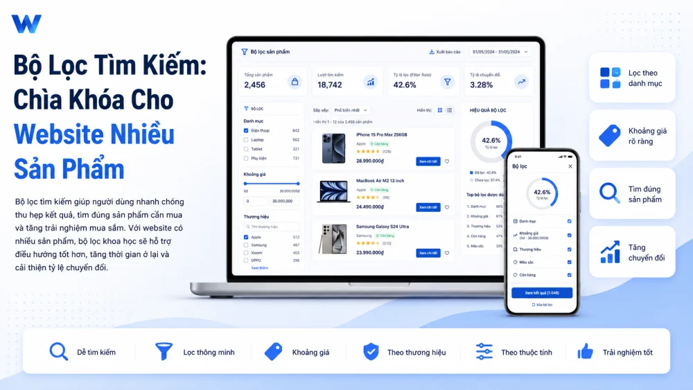 Bộ Lọc Tìm Kiếm: Chìa Khóa Cho Website Nhiều Sản Phẩm