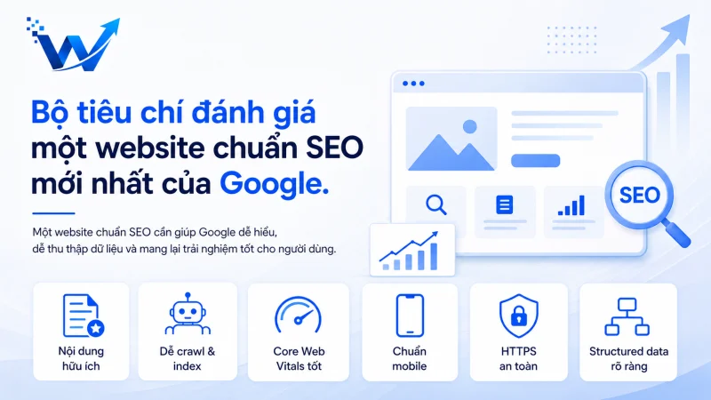 Bộ tiêu chí đánh giá một website chuẩn SEO mới nhất của Google.
