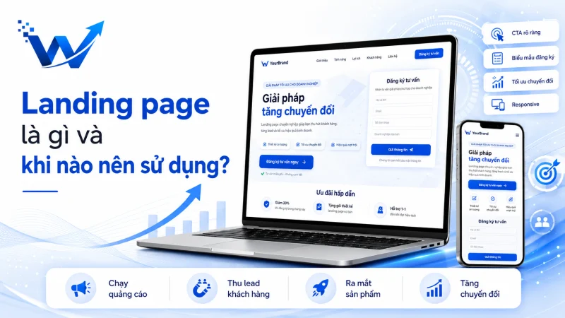 Landing page là gì và khi nào nên sử dụng?