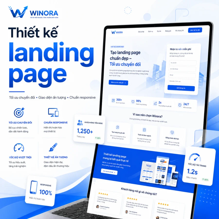 Thiết kế landing page